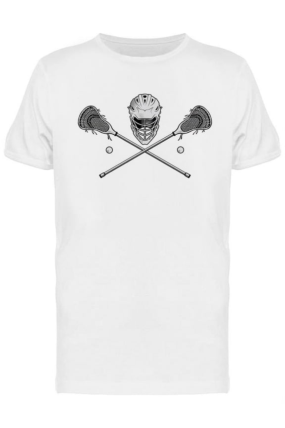Lacrosse Gear  T-Shirt Men -Image by Shutterstock, Male x-Large