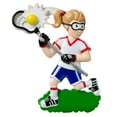 thumbnail image 1 of Lacrosse Girl Personalized Christmas Tree Ornament DO-IT-YOURSELF, 1 of 2