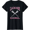 thumbnail image 1 of Lacrosse Girl Shirt LAX Player Athlete Gift #lax, 1 of 3