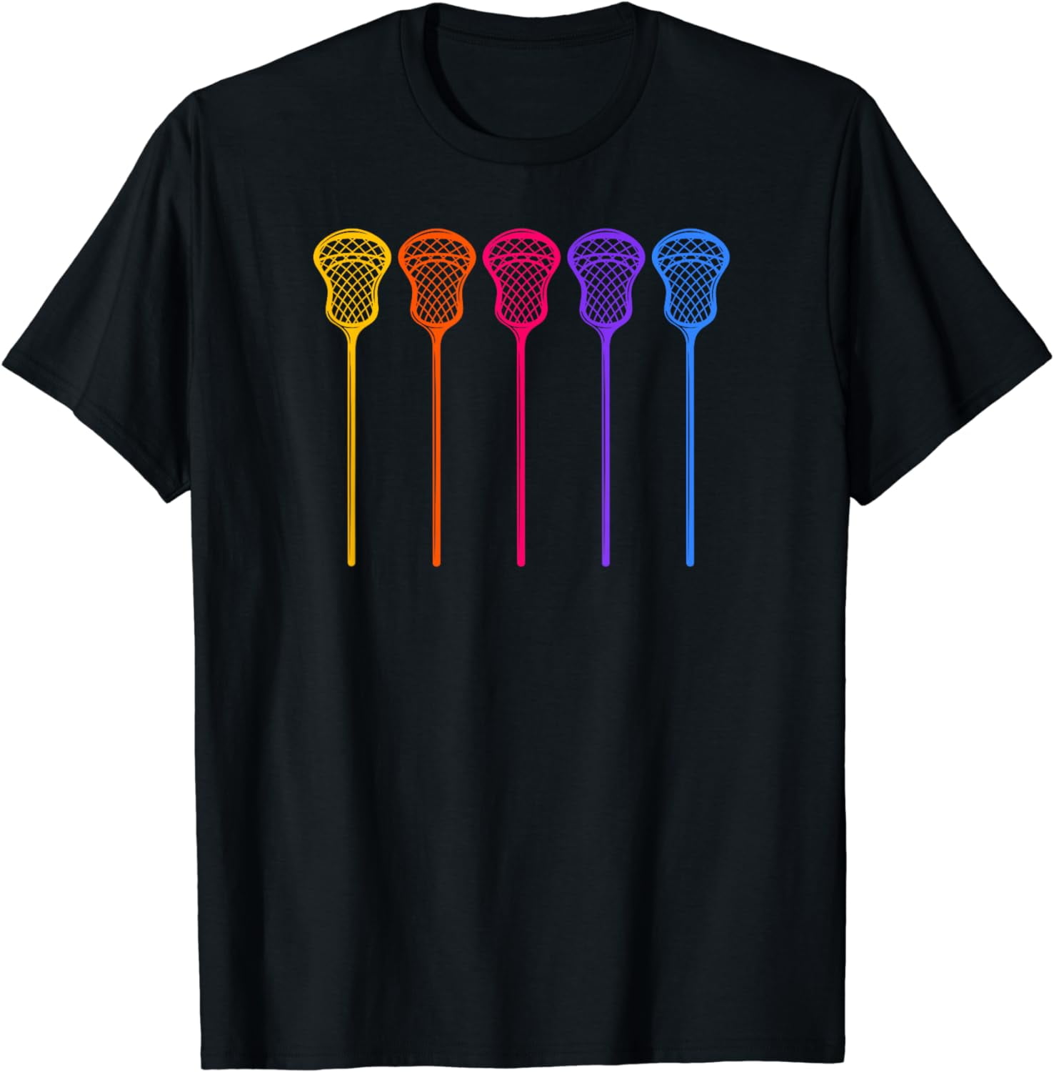 Lacrosse Lacrosse Sticks woman girls retro T-Shirt - Walmart.com