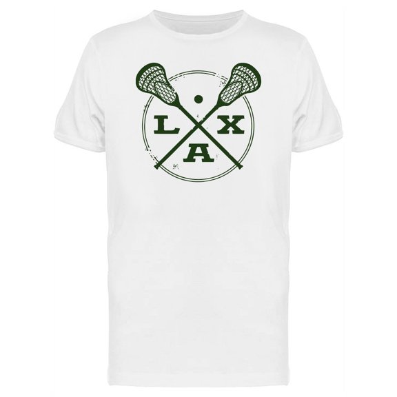 Lacrosse Lax Vintage Style T-Shirt Men -Image by Shutterstock, Male x-Large