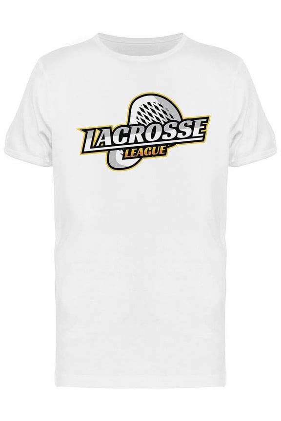 Lacrosse League T-Shirt Men -Image by Shutterstock, Male Medium
