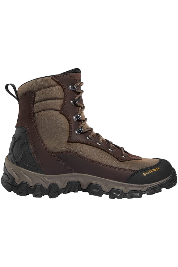 Lodestar 7" Brown 400g Insulated Laced Boot, Size 7.5M, Durable Outdoor Footwear (516334-07.5-M)