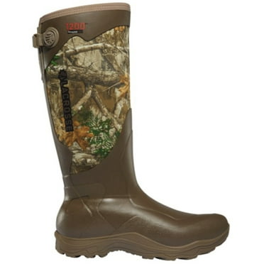 Lacrosse Men's 17" Alpha Agility Realtree Edge 1200G Boot Round Toe Hunter Green 8 D(M) US