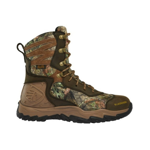 Lacrosse Men's 8" Windrose 1000G Lace-Up Hunting Boot Round - 513362 14 EE US
