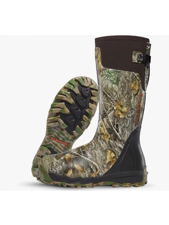 Alphaburly Pro 18" Realtree Edge Hunting Boot, 400G Thinsulate, Waterproof, Slip-On, EVA Midsole, Adjustable Gusset (376024-09)