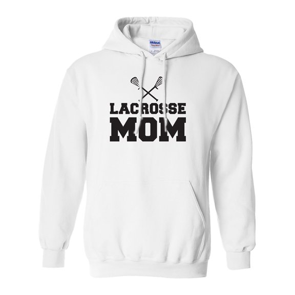 Lacrosse Mom Adult Hooded Sweatshirt