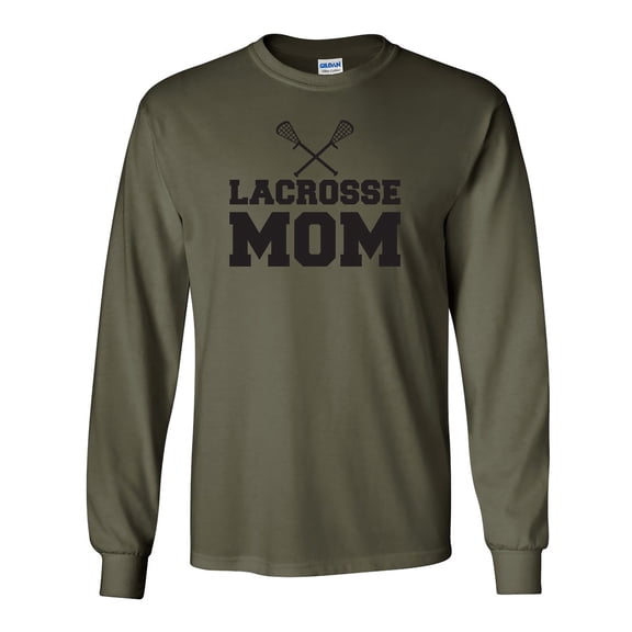 Lacrosse Mom Adult Long Sleeve T-shirt