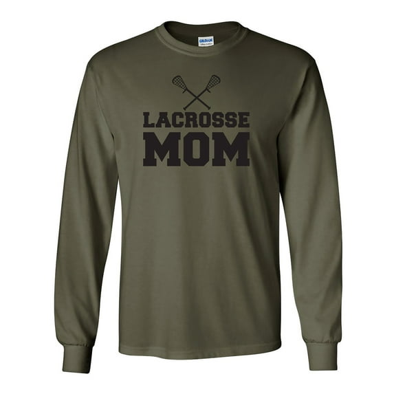 Lacrosse Mom Adult Long Sleeve T-shirt