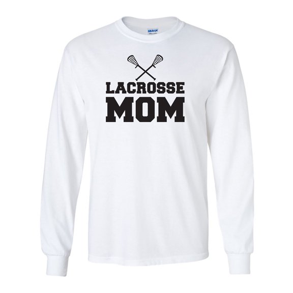 Lacrosse Mom Adult Long Sleeve T-shirt
