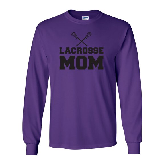 Lacrosse Mom Adult Long Sleeve T-shirt