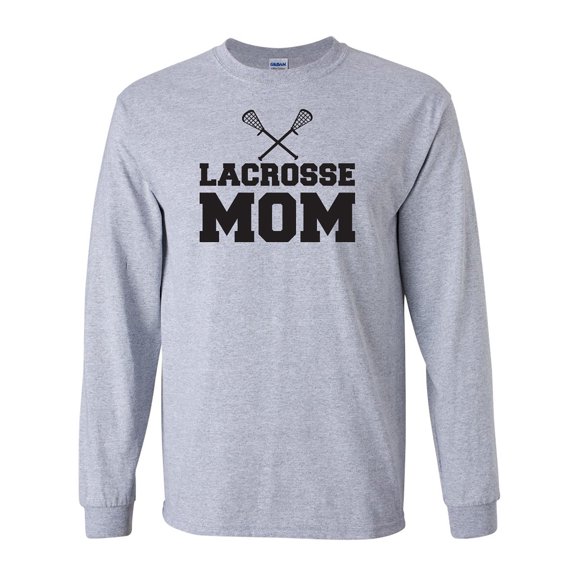Lacrosse Mom Adult Long Sleeve T-shirt