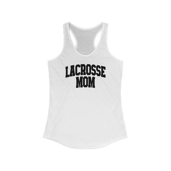 Lacrosse Mom Mother's Day Tank Top Gifts Shirt Womens Sleeveless