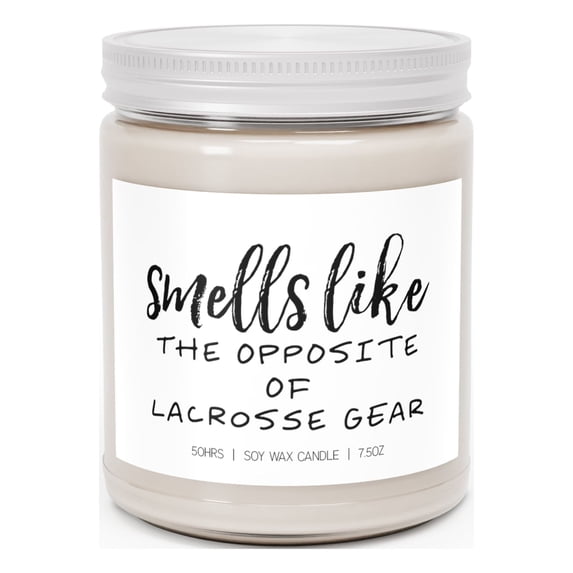 Lacrosse Mom Mothers Day Goalie Candle, Gifts, Decor