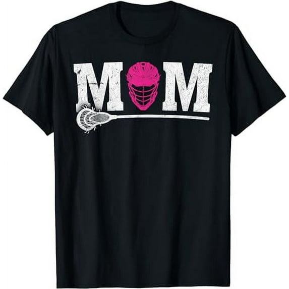 Lacrosse Mom Retro Style Vintage Lacrosse Stick T-Shirt