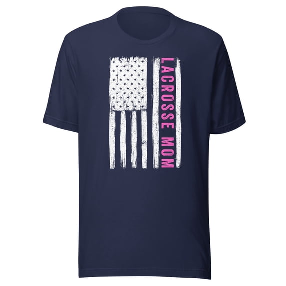 Lacrosse Mom Shirt, Unisex, Lacrosse Shirt, Lacrosse Gifts, Funny Lacrosse Mom, Lacrosse Goalie, Funny Sports Shirt, Womens Lacrosse Apparel (Navy, M)