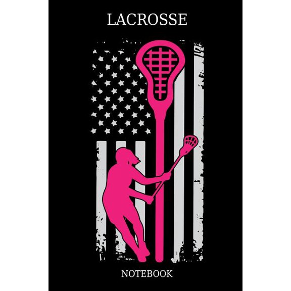 Lacrosse Notebook: Great Gift Idea for Lacrosse Player and Coaches(6x9 - 100 Pages Dot Gride) (Paperback)