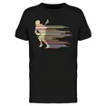 thumbnail image 1 of Lacrosse Player And Stripes T-Shirt Men -Image by Shutterstock, Male 3X-Large, 1 of 2