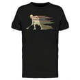 thumbnail image 1 of Lacrosse Player Design T-Shirt Men -Image by Shutterstock, Male Large, 1 of 2