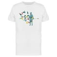 thumbnail image 1 of Lacrosse Player With Thiangles T-Shirt Men -Image by Shutterstock, Male x-Large, 1 of 2