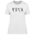 thumbnail image 1 of Lacrosse Players Sketch T-Shirt Women -Image by Shutterstock, Female Medium, 1 of 2