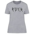 thumbnail image 1 of Lacrosse Players Sketch T-Shirt Women -Image by Shutterstock, Female x-Large, 1 of 2
