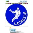 thumbnail image 1 of Lacrosse Sport - Circle SLAP-STICKZ(TM) Premium Sticker, 1 of 1