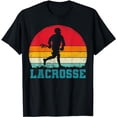 thumbnail image 1 of Lacrosse Sports Player Vintage Lacrosse Stick T-Shirt, 1 of 5