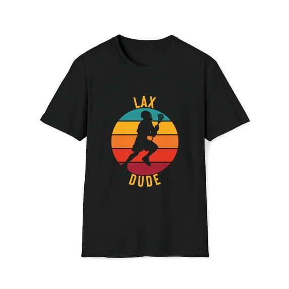 Lacrosse T-Shirt, Lax Dude Tee Shirt, Lacrosse Gift, Lacrosse Lover