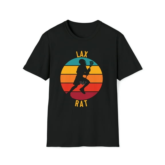 Lacrosse T-Shirt, Lax Rat Tee Shirt, Lacrosse Gift, Lacrosse Lover