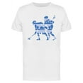 thumbnail image 1 of Lacrosse Team Made Of Forest T-Shirt Men -Image by Shutterstock, Male Large, 1 of 2