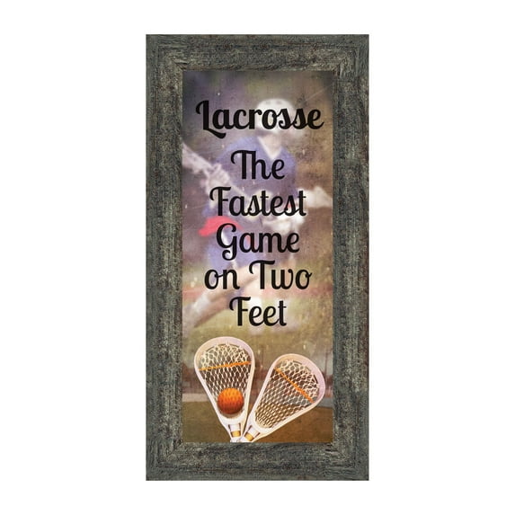 Lacrosse, Team Photo, Player or Coach Picture Frame, 6x12 7408