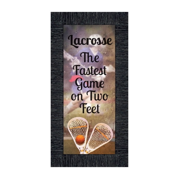 Lacrosse, Team Photo, Player or Coach Picture Frame, 6x12 7408