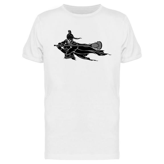 Lacrosse Warrior Design T-Shirt Men -Image by Shutterstock, Male Large