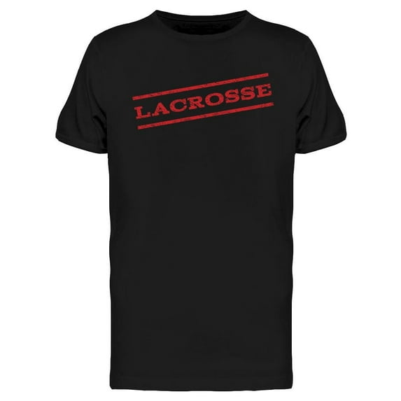 Lacrosse Watermark T-Shirt Men -Image by Shutterstock, Male Large