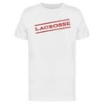 thumbnail image 1 of Lacrosse Watermark  T-Shirt Men -Image by Shutterstock, Male x-Large, 1 of 2