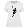 thumbnail image 1 of Lacrosse Woman Design T-Shirt Women -Image by Shutterstock, Female Large, 1 of 2