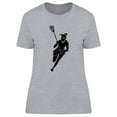 thumbnail image 1 of Lacrosse Woman Design T-Shirt Women -Image by Shutterstock, Female XX-Large, 1 of 2
