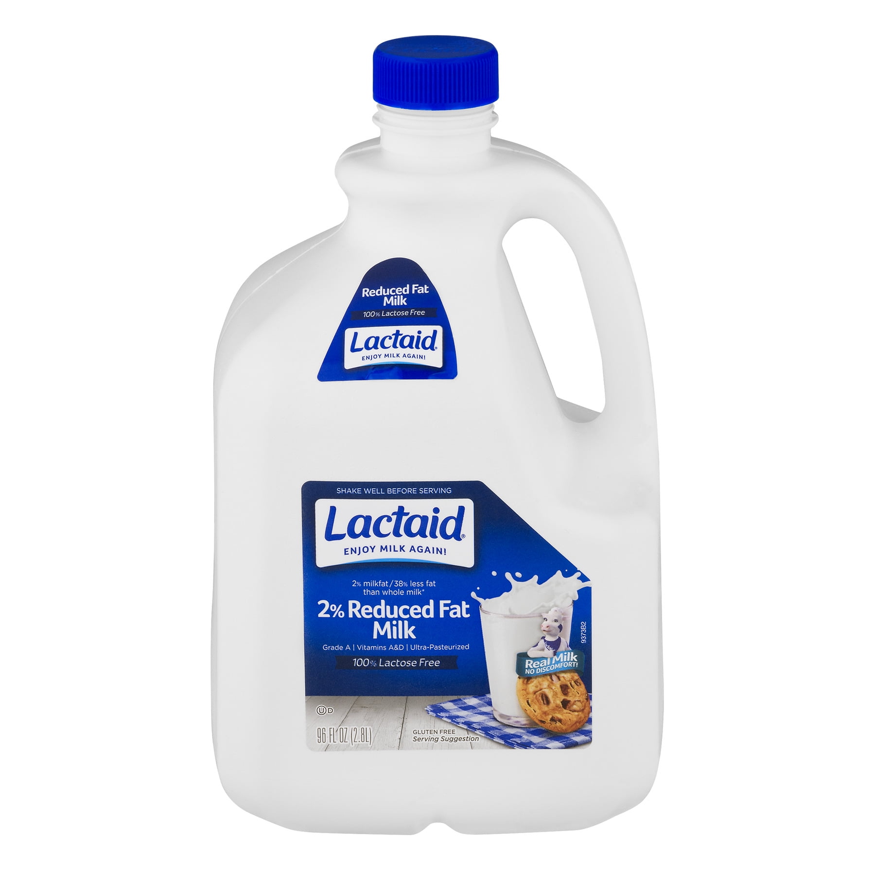 Lactaid 2 Reduced Fat Milk, 96 oz