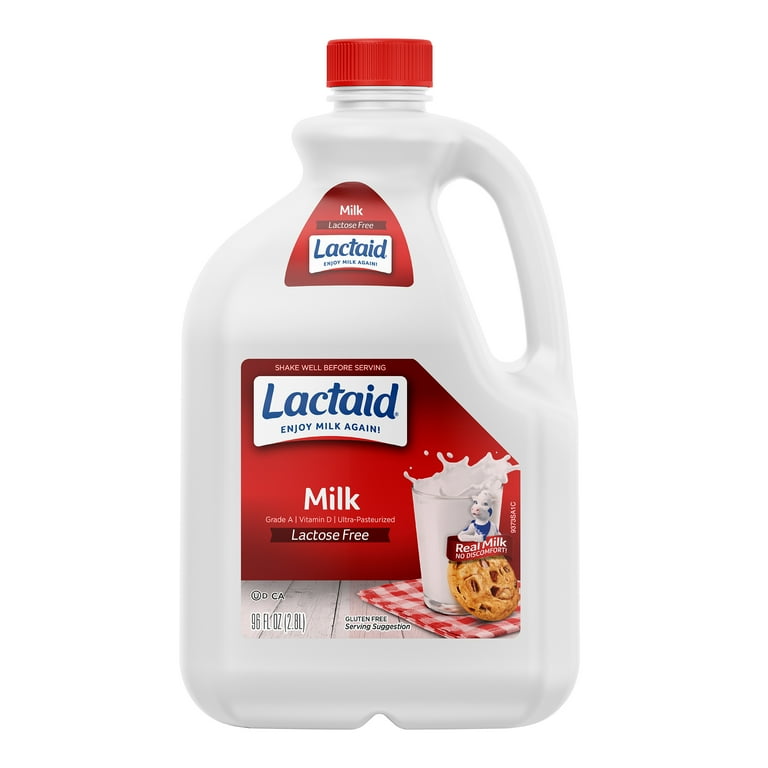 Lactaid Whole Milk, 96 oz - Walmart.com