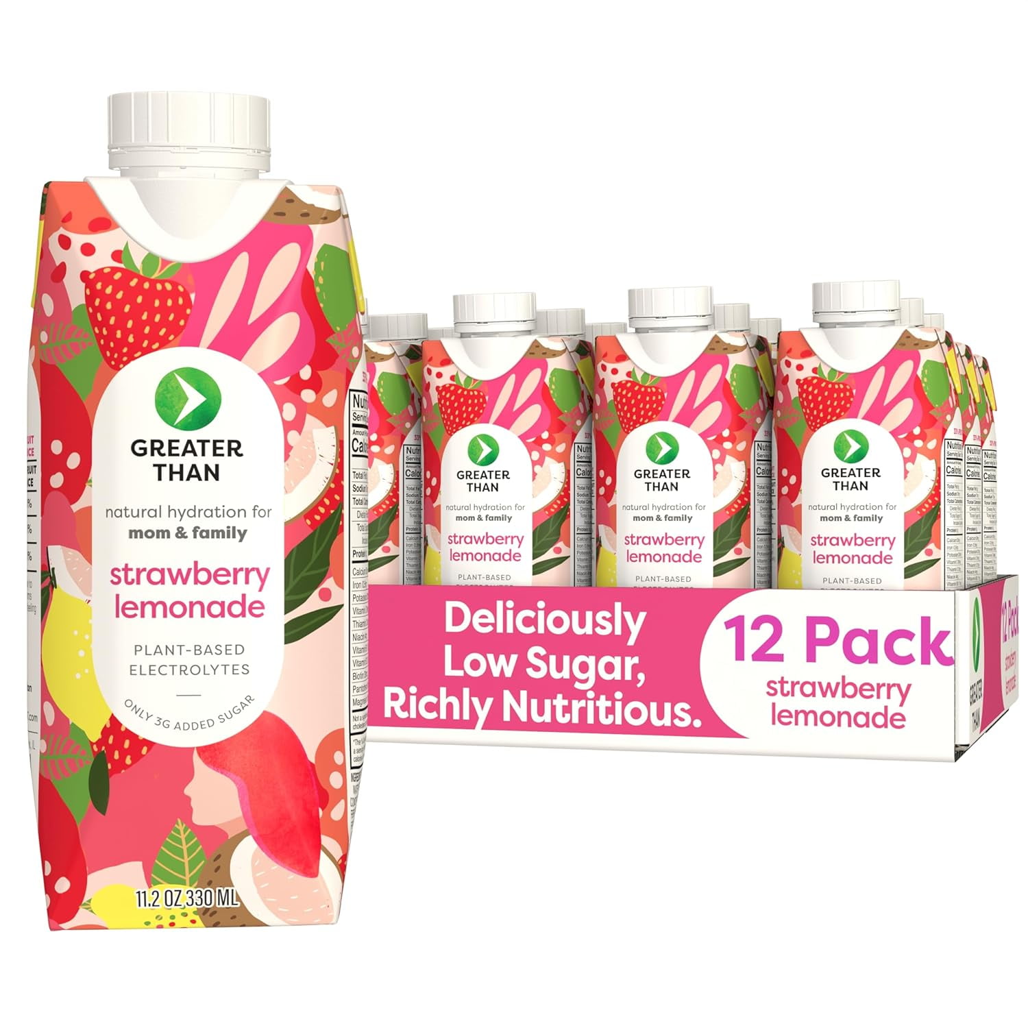 Lactation Supplement Support, Coconut Water, Vitamins & Electrolyte