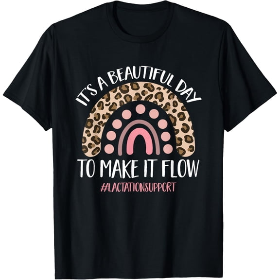 Lactation Support Breastfeeding Lactation Consultant T-ShirtMen and women, White Black T-shirt, size: Extra large S-4XL
