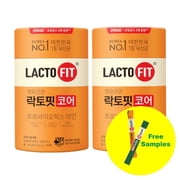 [Free Gifts] Lacto-Fit Core 2 Packs | Free Samples 10 Sticks | Lactofit Powder | LACTO-FIT Core SYN biotic Formula | 2000mgX120 Count | Zinc added | Gut Health