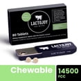 thumbnail image 1 of LactoJoy Lactase Pills 14,500 I 80 Pieces I Powerful Lactase Enzymes for Lactose Intolerance I Ultra Pure Lactase for Improved Digestion I No Silicon Dioxide, No Artificial Flavors, No Sucralose, 1 of 12