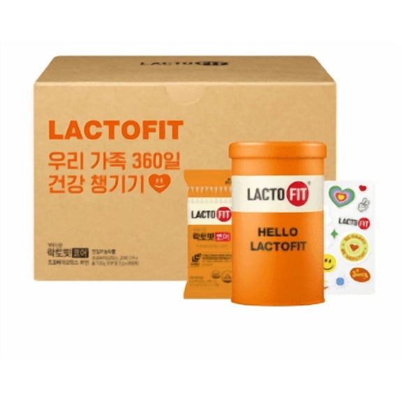 Lactofit Core 360 Probiotics Supplement Daily Gut & Digestive Support, 360-Day Supply