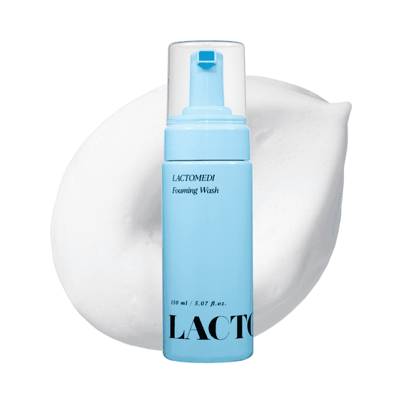 Lactomedi Feminine Foaming Wash, Gentle Intimate Cleanser, pH-Balanced for Sensitive Skin, EWG Certified, 5.07 fl oz