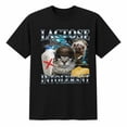thumbnail image 1 of Lactose Intolerant Cat Graphic T-Shirt, Unisex Funny Dairy Humor Tee, 1 of 9