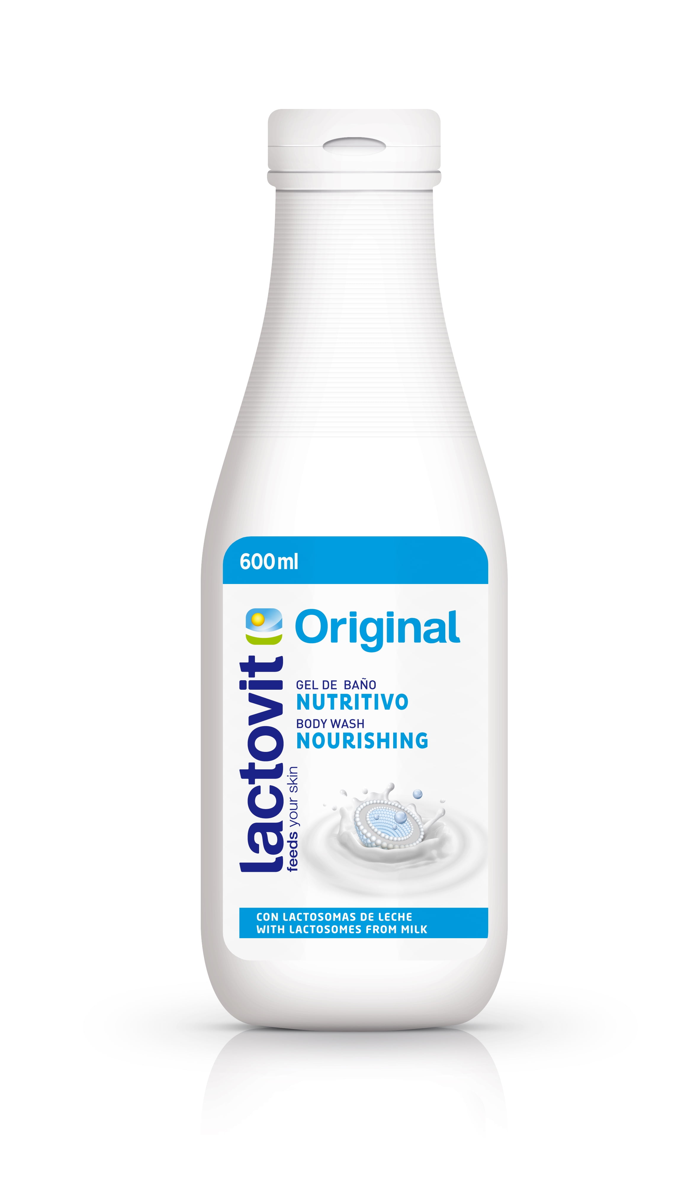 Lactovit Original Shower Gel, Nourishing 20.3 OZ - Walmart.com