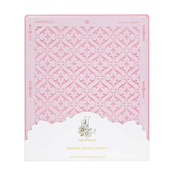 Lacupella Cake Stencil SAHI - Royal Pattern