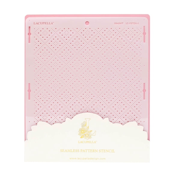 Lacupella DIADOT Tall Cake Baking Stencil Dots Pattern
